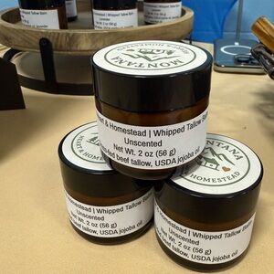 Montana Homestead Whipped Tallow Balm 2oz